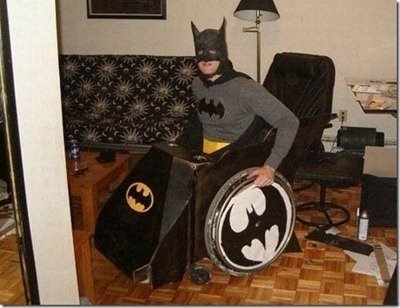 Halloween batman wheelchair 09