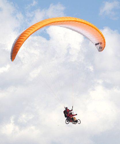 popular wheelchair sports Paragliding