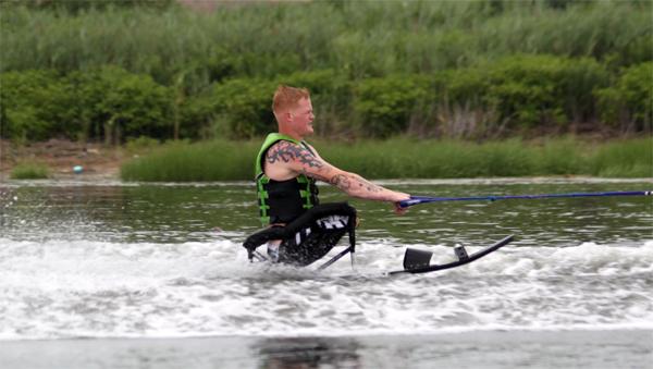 popular wheelchair sports water skiing