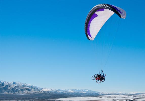 wheelchair paragliding