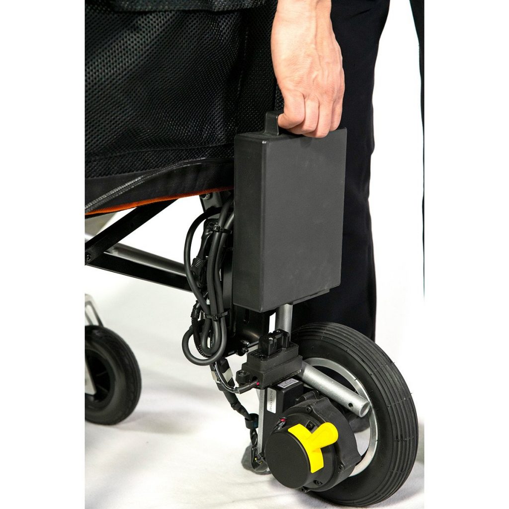 Featherweight wheelchair controls