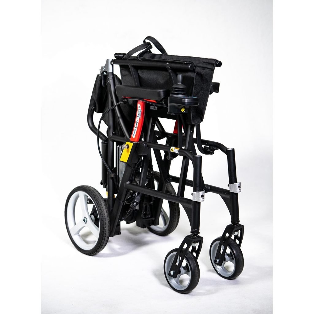 Featherweight wheelchair power features