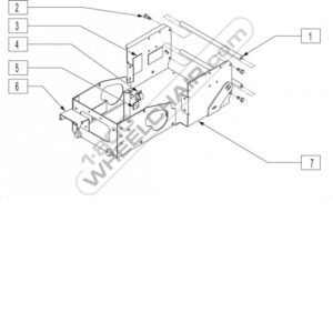 Quickie P222 SE Power ChairSEAT SLING 20 X 20 REIN W/PCKT