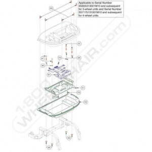 Maxima 3 Wheel ScooterELECTRONIC, ASSY, MODULE, REAR, MAXIMA