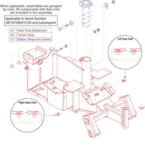 Jazzy Select 6Frame Assembly