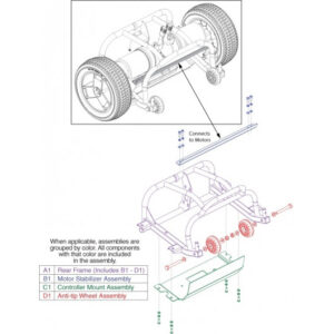 Go ChairRear Frame