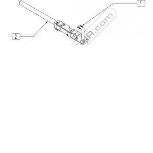 Quickie P222 SE Power ChairS/A ARM PILOT+ L ASSM