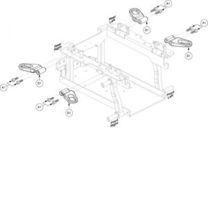 Jazzy 600 ESMounting Bracket