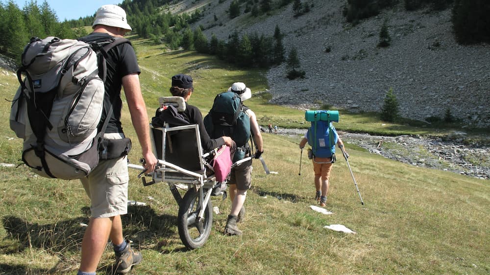 Hiking while disabled