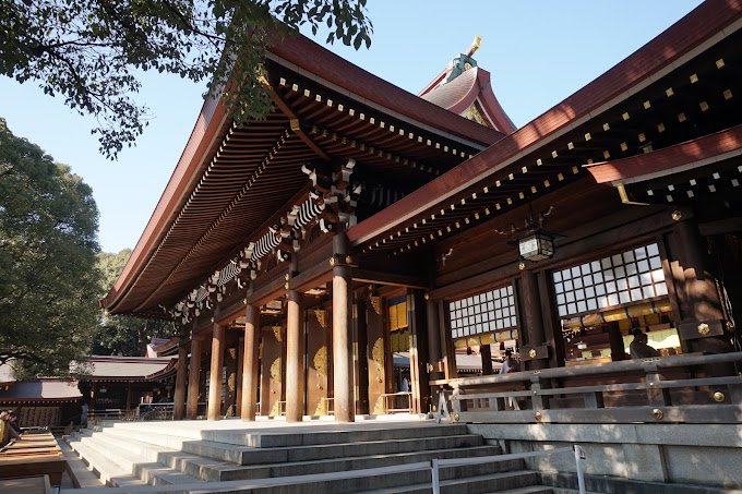 The Meiji Shrine in Tokyo