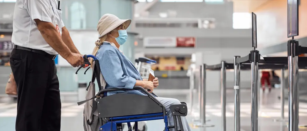 Wheelchair air travel