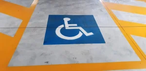 Reserved car parking for human with disability
